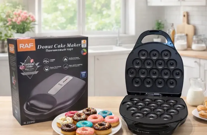Máquina de donuts 16 furos 220V 1400W RAF NOVA