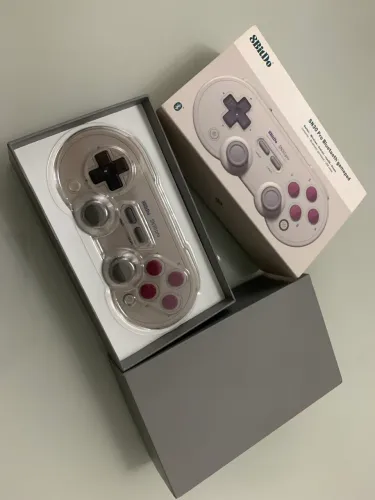 Controle 8BitDo SN30 Pro Bluetooth