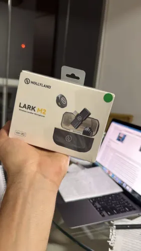 Microfone LARK M2 HOLLYLAND de lapela 