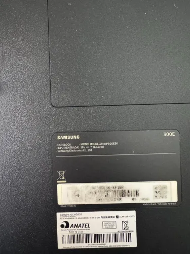 NOTEBOOK NP300E5K 1T