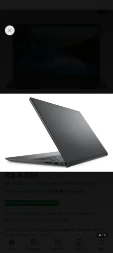 Notebook Dell Inspiron 15 - Semi Novo - Perfeito Estado