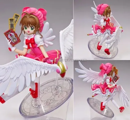 Action Figure Sakura Kinomoto - Cardcaptor Sakura (FuRyu) + Base LED