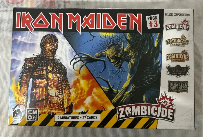 Zombicide Iron Maiden pack 3 em inglês 
