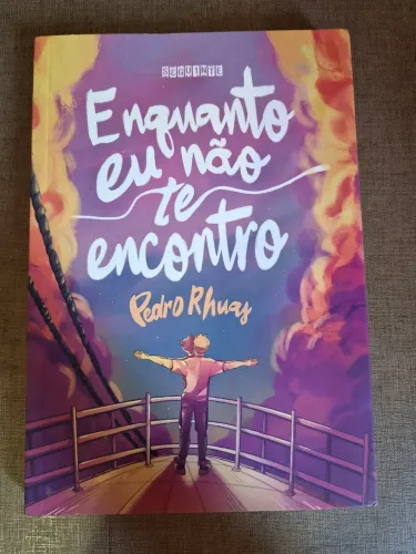 Livro " Enquanto Eu Não Te Encontro"