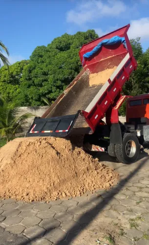 Areia média 6 metros