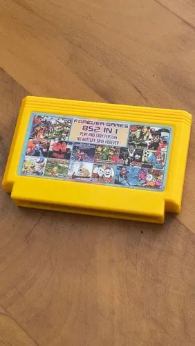 Cartucho 852 em 1 Famicom Nintendinho 60 Pinos