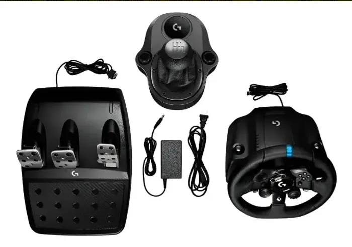 Logitech g923 com cambio