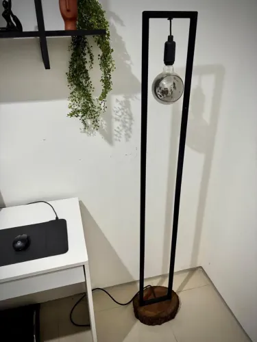 Luminária retrô moderna rústica