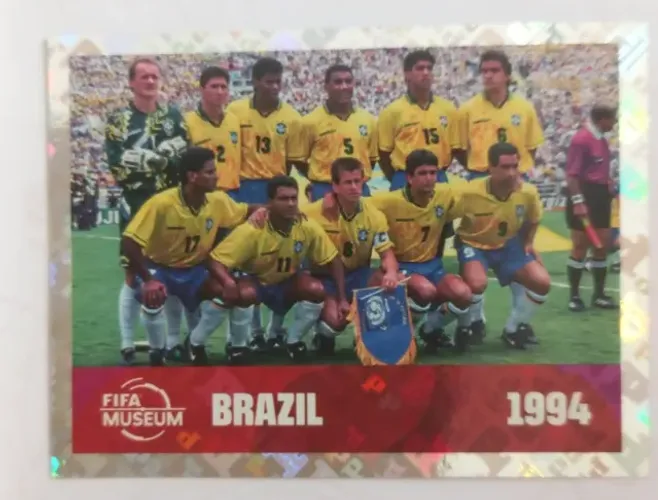 FIGURINHA FIFA MUSEUM SELEÇÃO BRASILEIRA 1994