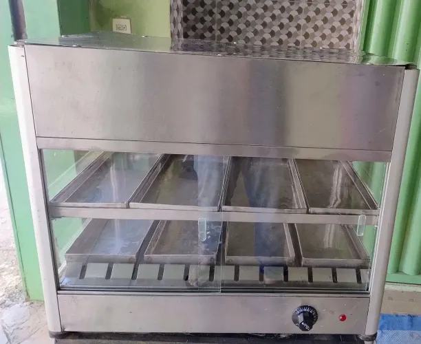 Estufa de 2 andares para salgados 