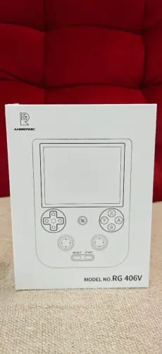 Anbernic RG 406v lacrado + sd 128gb com jogos