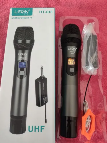 Microfone sem fio,  profissional  novo,