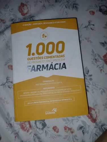 Apostila 1000 Questões Comentadas Farmácia