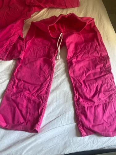 Kimono rosa tamanho 00