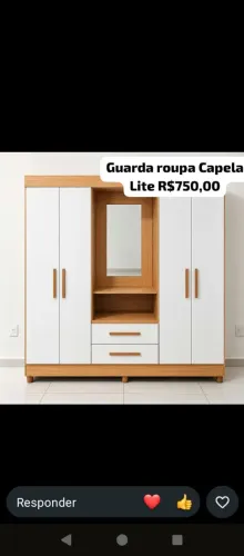 Guarda roupa capela