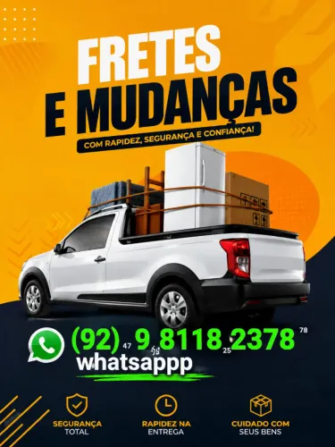 FRETE mudanças  e GUINCHO MOTO 92fone9~8118~2378 .DISPONÍVEL 