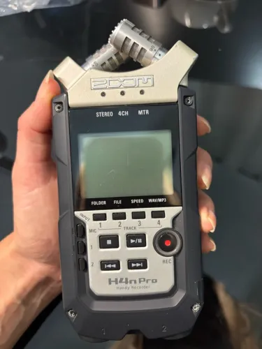 Vendo - Gravador Zoom H4n Pro Handy Recorder + Case Original