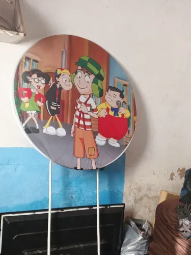 Arco de decoração com painel 