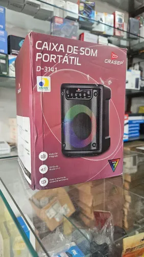 Caixa de som bluetooth grassep