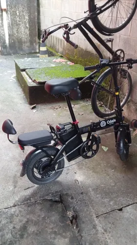 Bicicleta Eletrica Moto Dobrável scooter bike 35KM /H 50KM