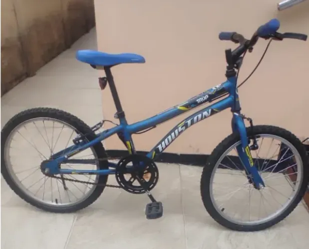 BICICLETA INFANTIL ARO 20 - HOUSTON TRUP AZUL