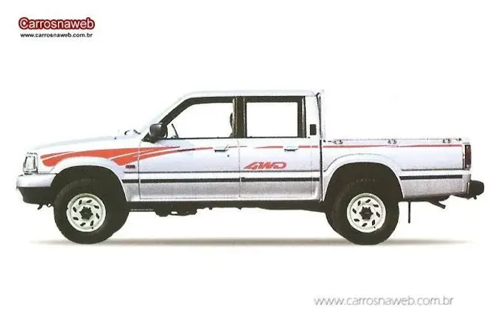 Mazda B-2500 Pick-up CD 4X4 2.5 Diesel 1999