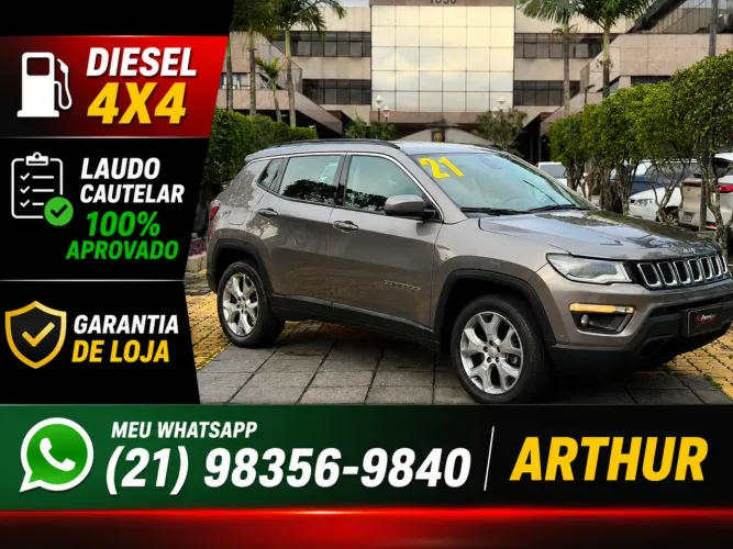 Jeep Compass Longitude 2.0 4X4 Dies. 16V Aut. 2021