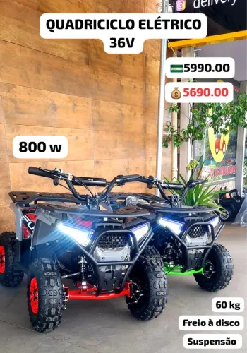 Quadriciclo 800w elétrico