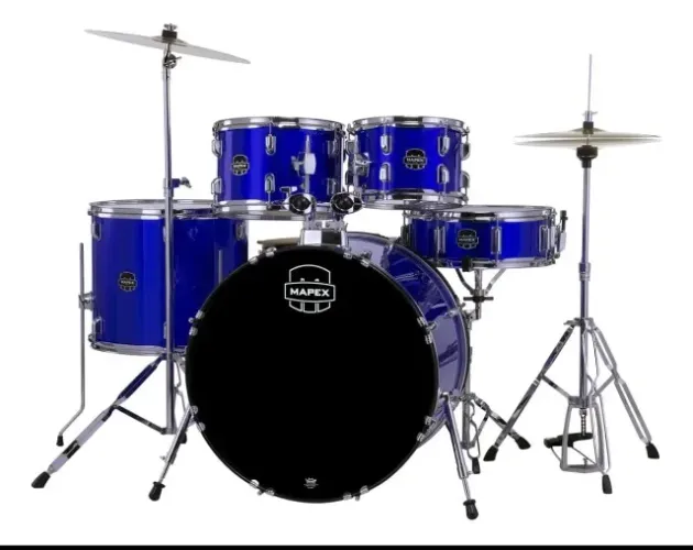 Bateria Mapex Comet Azul Prodigy Poplar Bb22x16 