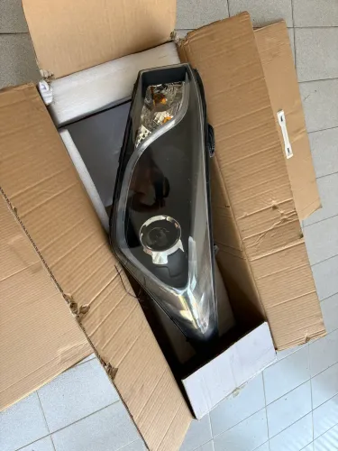 Par Farol Led Hb20 2012 A 2016 Dianteiro Máscara Negra