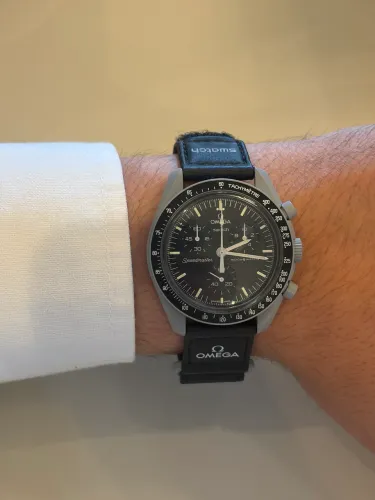Relógio Omega Swatch Mission to Moon