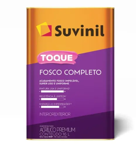 Tinta Suvinil Toque fosco completo COR PALHA 18 Litros