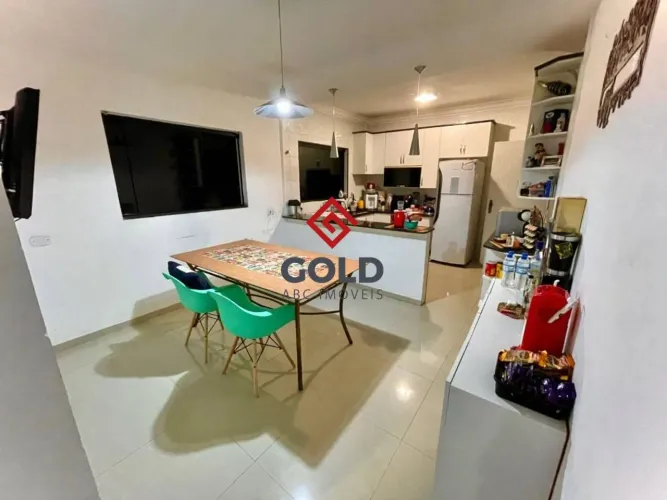 Sobrado com 4 dormitórios à venda, 224 m² - Parque Novo Oratório - Santo André/SP