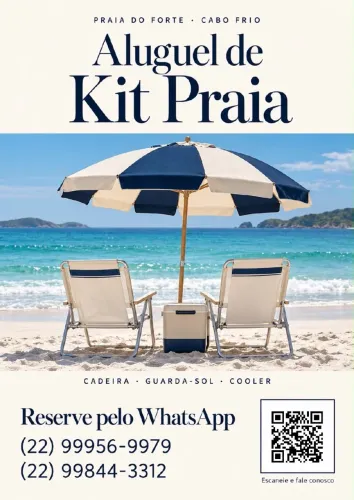 Aluguel de kits de praia