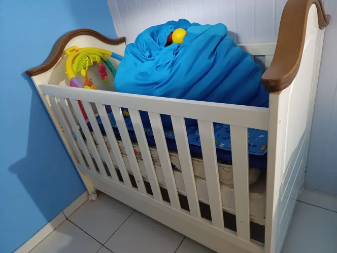 Berço laqueado Provençal 