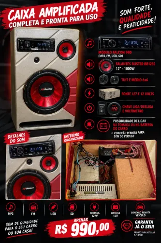 Caixa box home/auto
