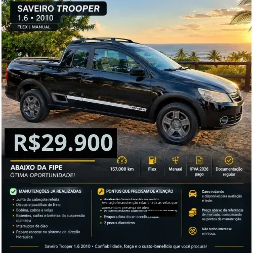 Volkswagen Saveiro Trooper 1.6 MI Total Flex 8V CE 2010