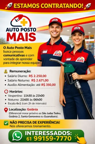 frentista posto de combustivel