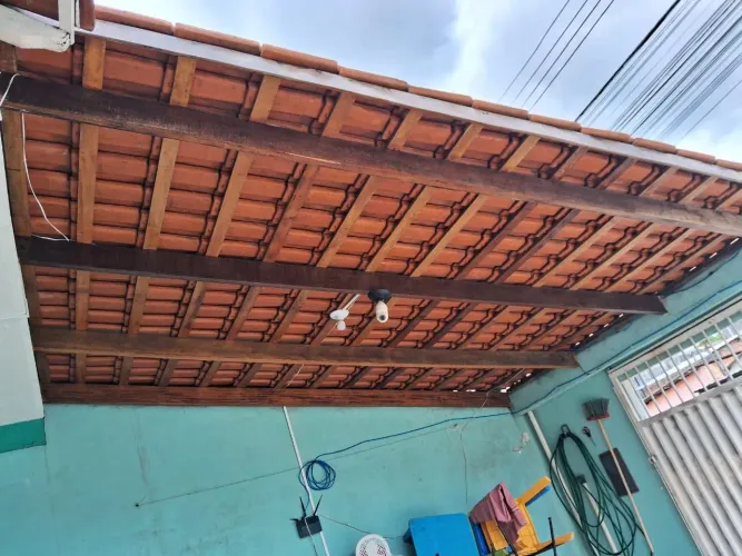 Telhas de barro - cobertura completa 22 metros quadrados 