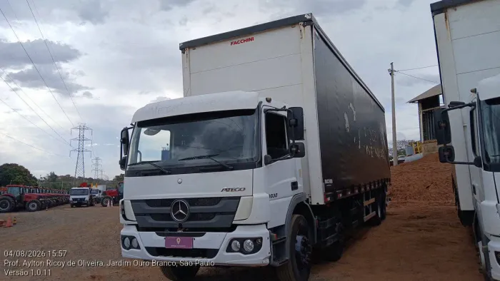 Mercedes-Benz Atego 3030/54 8X2 2021/2021 Vamos Seminovos Ribeirão Preto