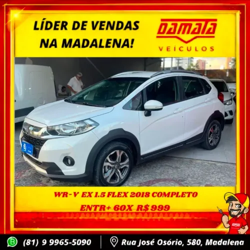 Honda WR-V EX 1.5 Flexone 16V 5P Aut. 2018