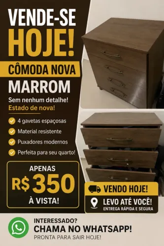 Vende-se cômada novinha! Muito abaixo do preço