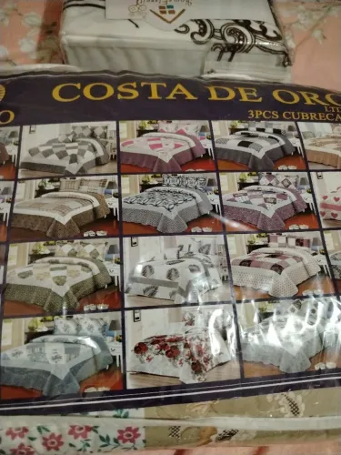 Cobre leito Queen