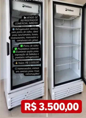 Refrigerador comercial Imbera