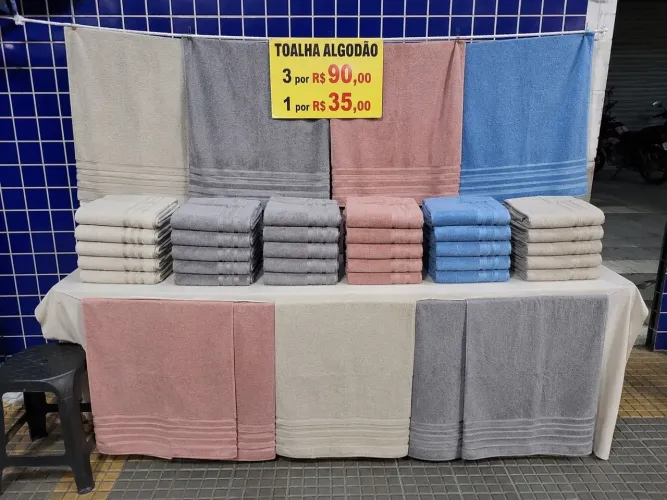 Toalha Camesa 100% algodão (140x70)