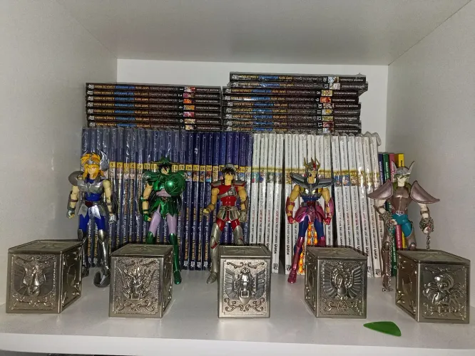 Cloth Myth Bandai Seiya, Shiryu, Hyoga, Shun e Ikki (lote) 