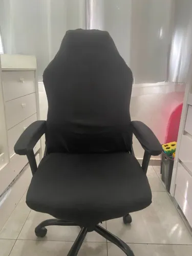 Cadeira Gamer Dazz Elite Preta (com capa de tecido)