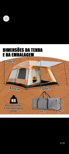 Barraca  camping NEW HAVAII 12-15 pessoas