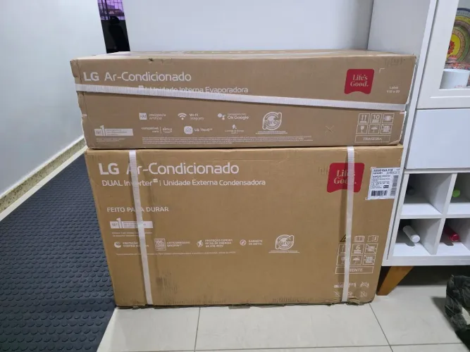 Ar-Condicionado LG AI Dual Inverter Voice 15.000 BTU Frio 220V