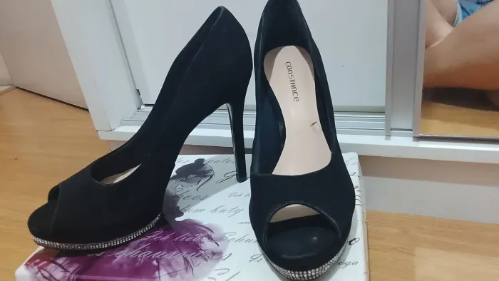 Salto Peep toe Constance número 37